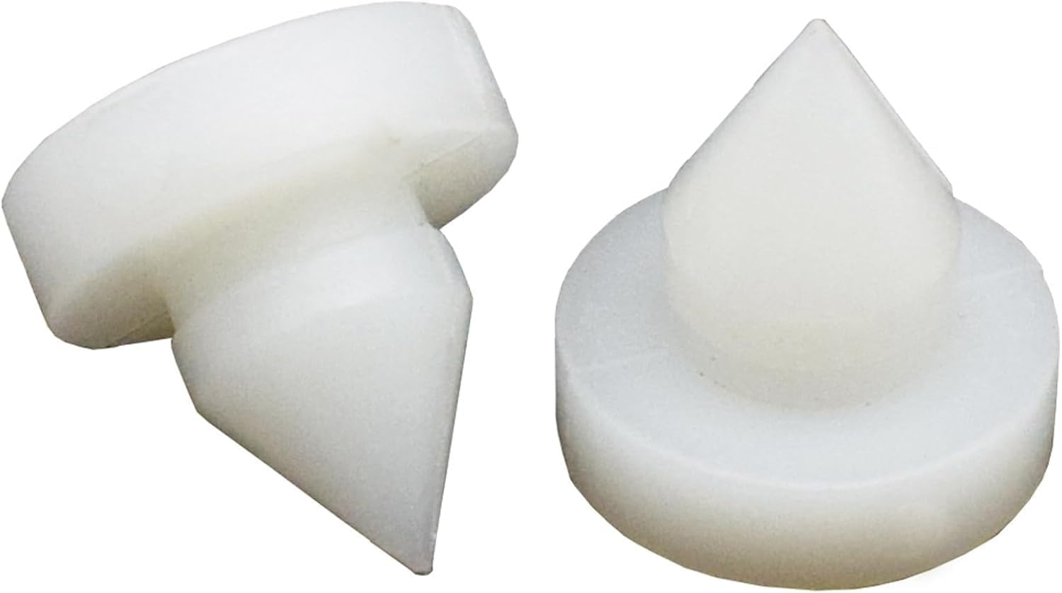 Puryupearl 4 Pcs White Clutch Pedal Stop Pad Clutch Pedal Stop Pad 46505-SA5-000 46505SA5000 for Acura-Civic Brake Pedal Limit Block Brake Limiter Pad Pedals and Pedal Accessories image number 1