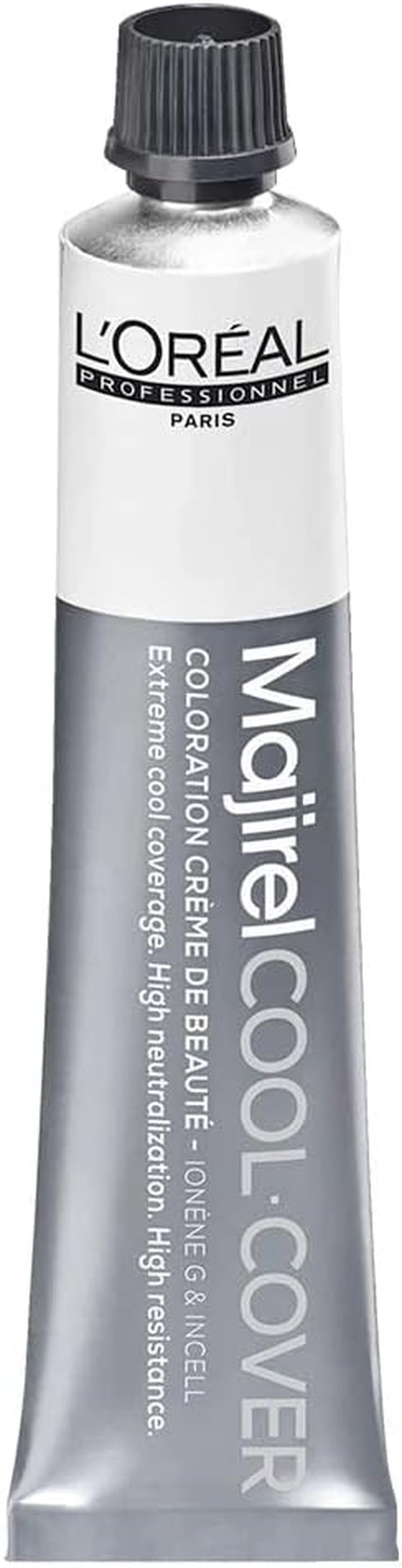 L'Oreal Majirel Cool-Cover Permanent Hair Colour, 5 Light Brown, 50 Ml