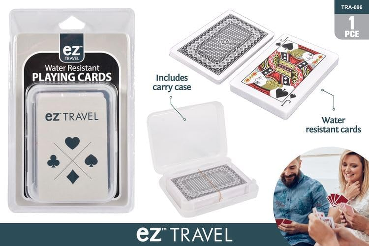 Ez Travel Plastic Playing Cards Case image number 1