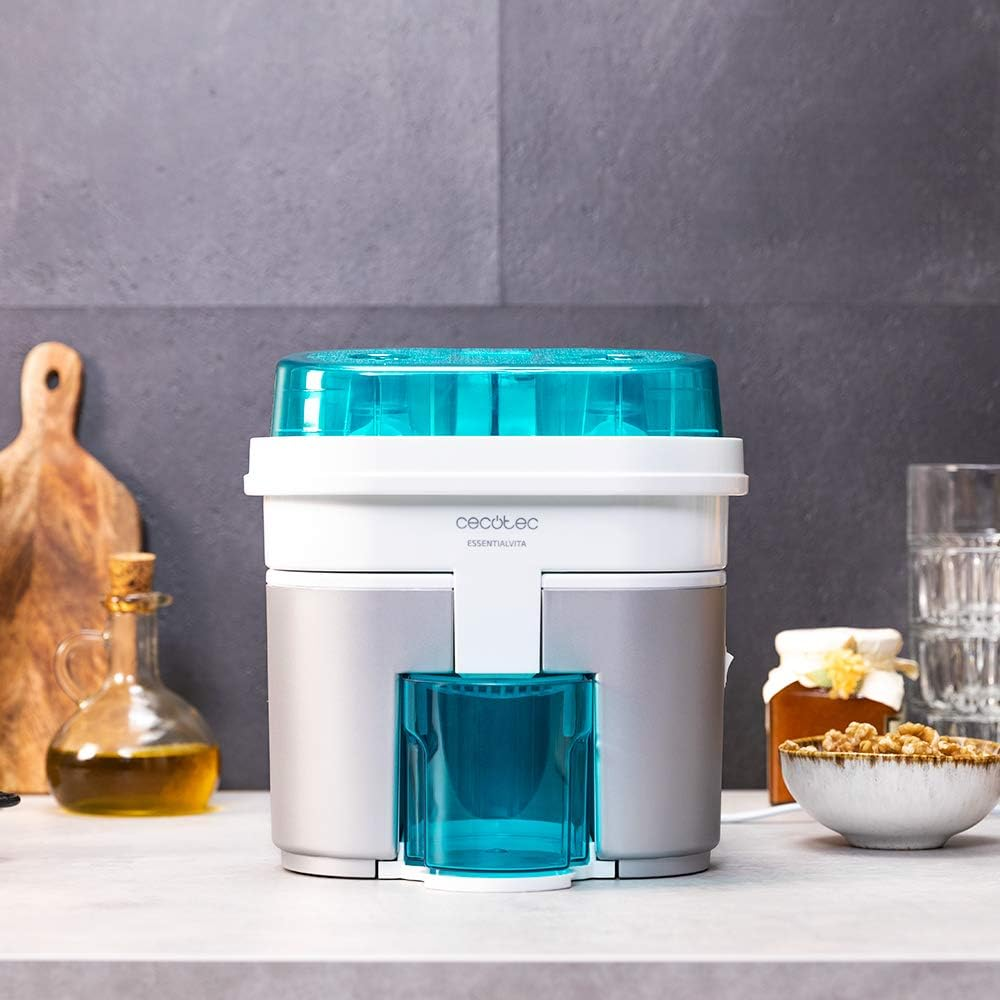 Cecotec Cecojuicer Citrus Turbo Juicer, Cutting and Juicing, 2 Heads, 500Ml Tank, BPA Free, Easy Clean, 90W (Essentialvita Twice White) image number 3