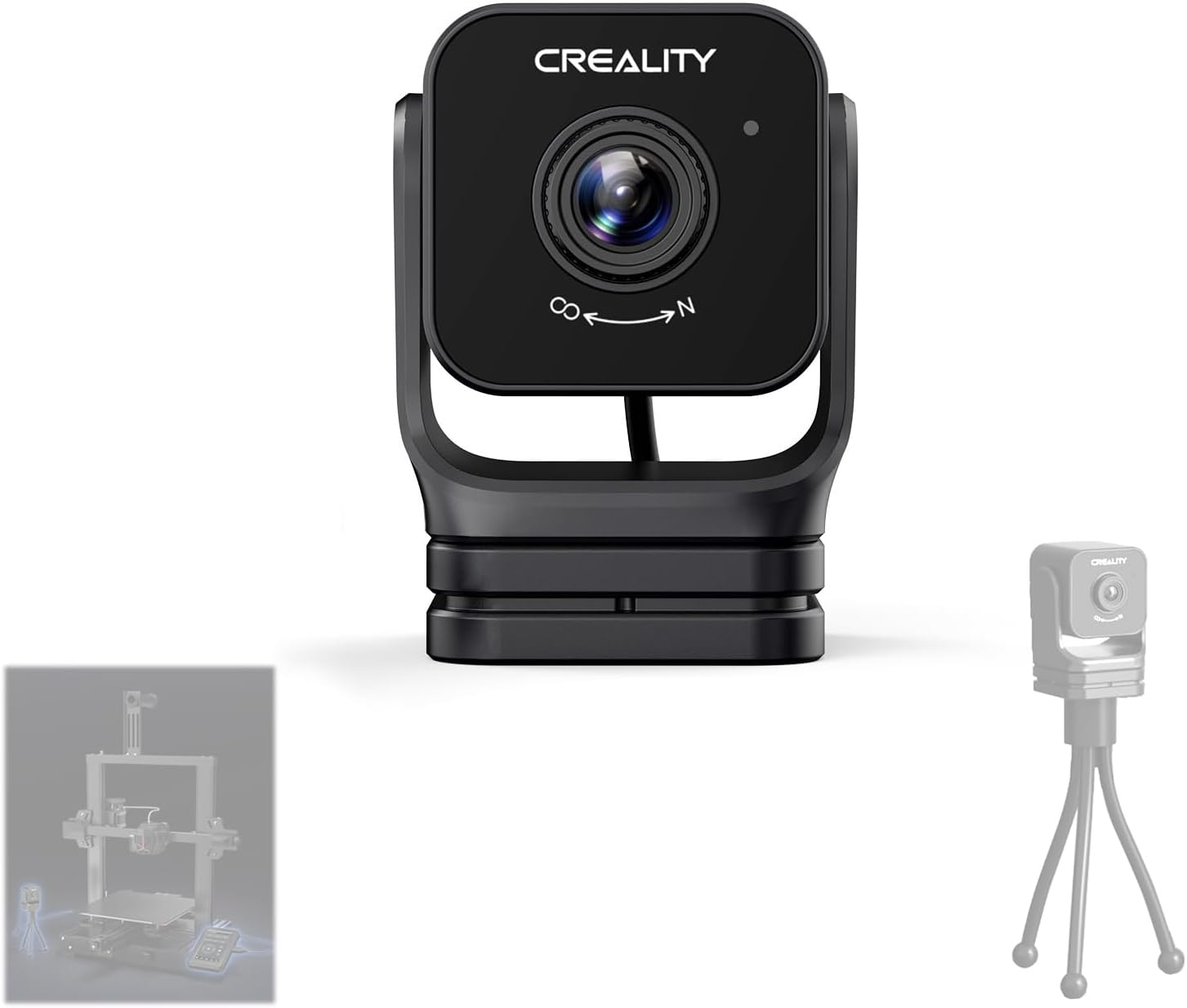 Creality Nebula Camera, HD Quality and True-To-Life Video, Time-Lapse Filming, Real-Time Monitoring, 3D Printer Accessories for Sonic Pad/Nebula Pad/Ender-3 V3 KE/CR-10 SE/HOLOT-MAGE/HOLOT-MAGE PRO image number 4