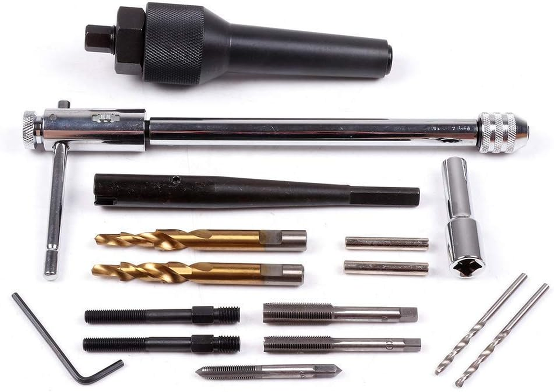 Alltooetools 16Pcs Glow Plug Removal Remover Tool Kit 8Mm 10Mm image number 1