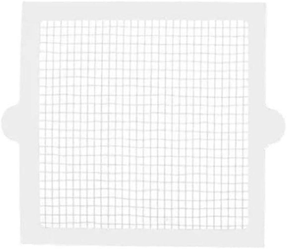 Shower Drain Hair Catcher, Strainers Catcher Mesh Stickers for Bathtub Drain,Shower Filter (Square,100Mm) image number 1
