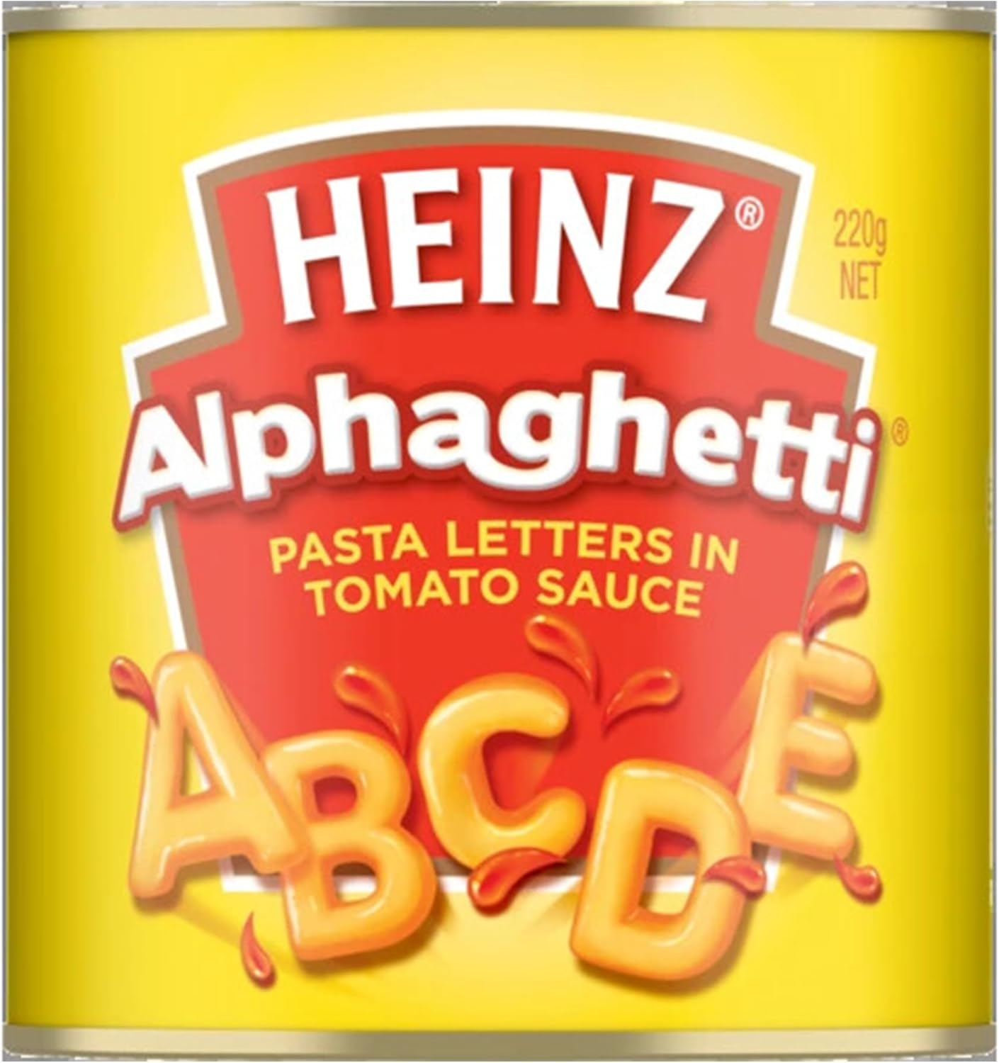 Heinz Alphaghetti Pasta Letters in Tomato Sauce, 220 G
