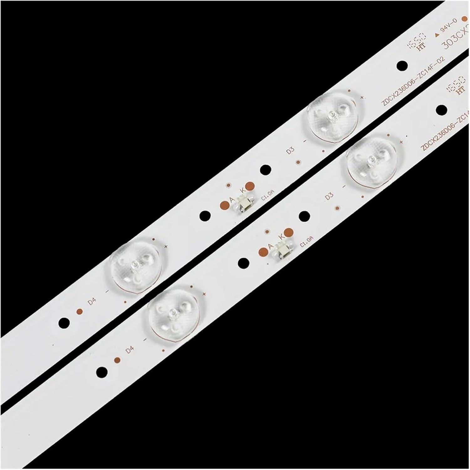 2Pcs/Set 440Mm 3V Led Backlight TV for 23Inch 6Smd 303CX236031 ZDCX236D06-ZC14F-02 LEF-2419D