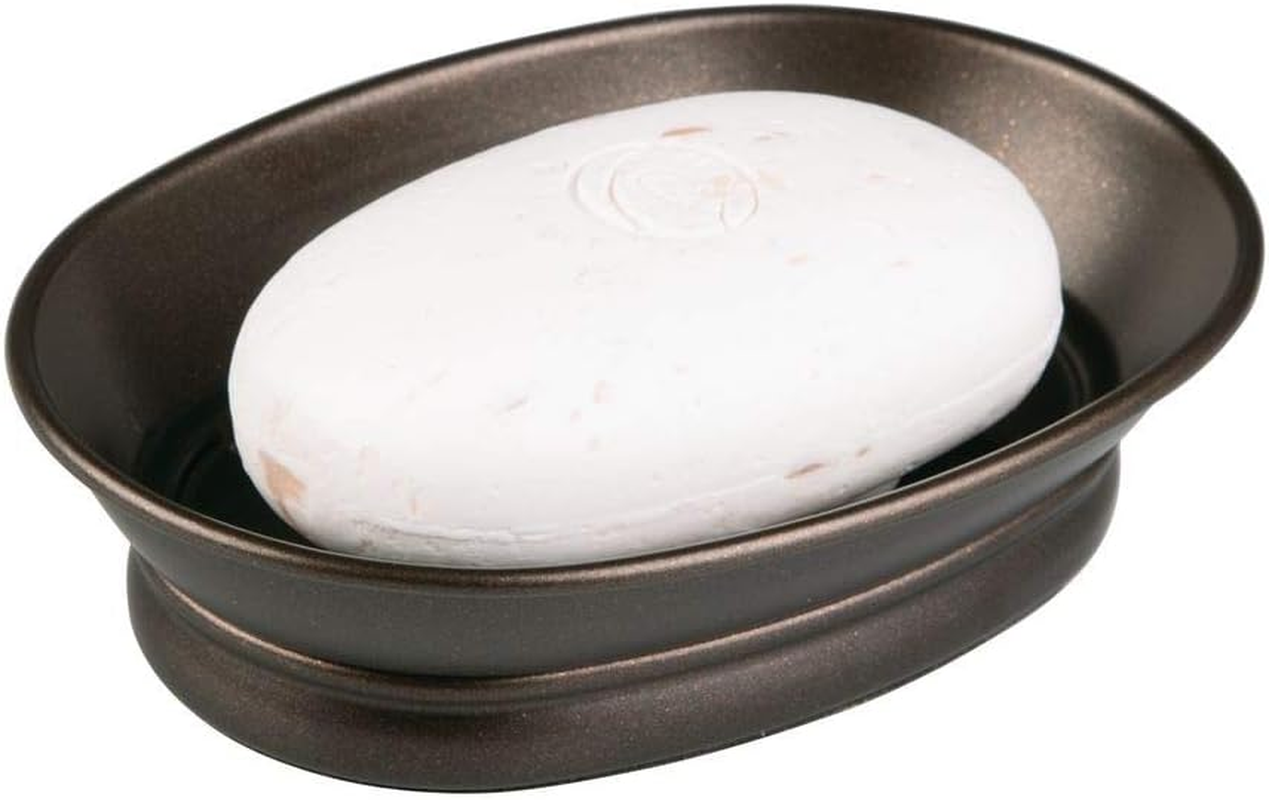 Interdesign York Bath, Soap Dish, Bronze