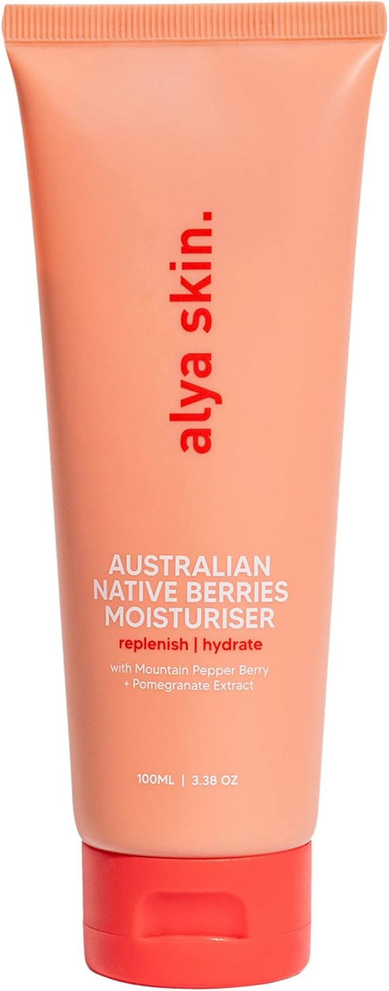 Alya Skin Native Berries Moisturiser 100G | Made with Aussie Native Berries, Rich in Antioxidants, Vitamin C & E, Promotes Collagen Production, Rehydrates & Repairs Skin, Deeply Moisturising with Macadamia Oil & Shea Butter. Packaging May Vary image number 2