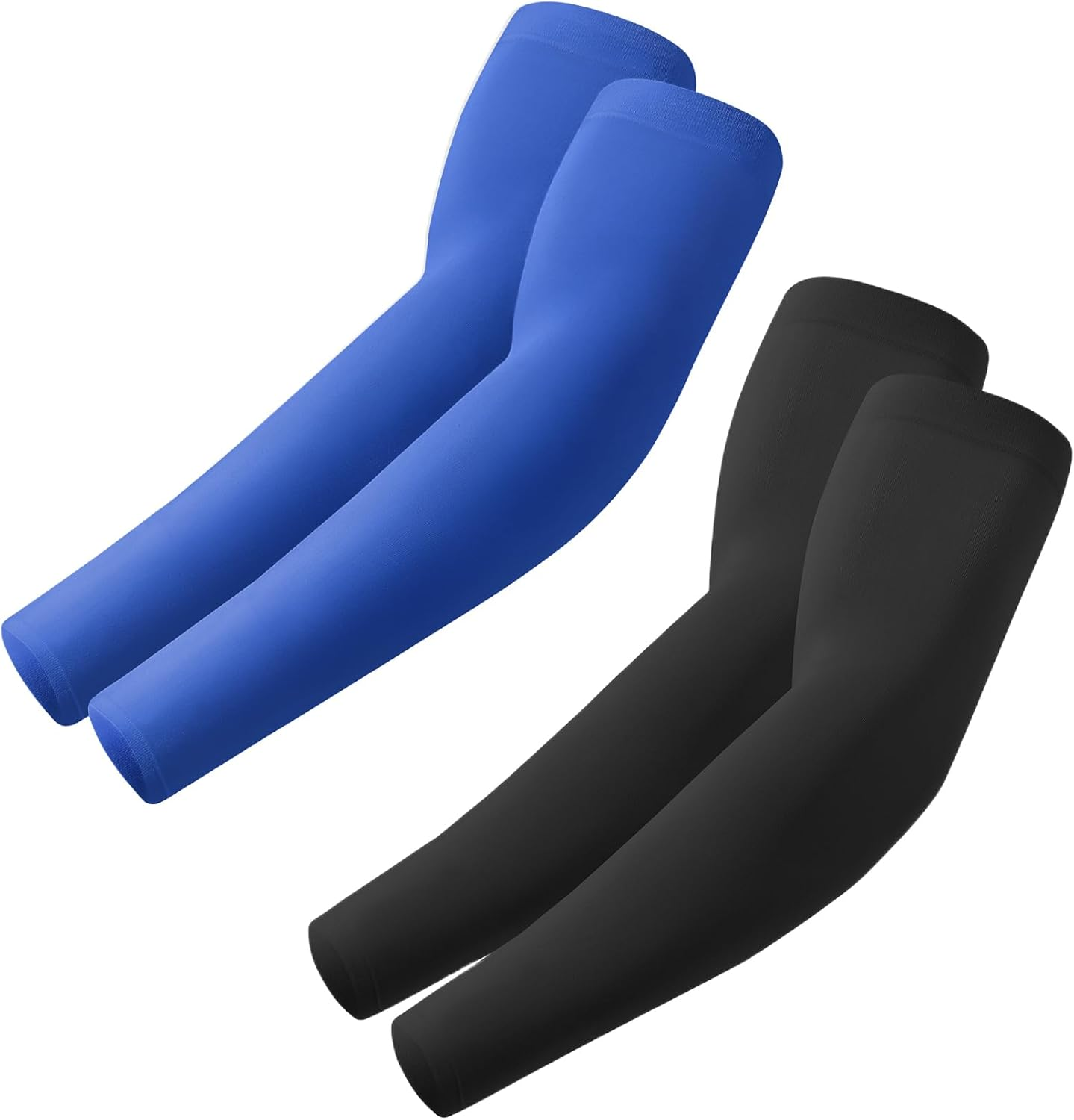 Fuinloth Arm Sleeves, Cooling UV Sun Protection Sports Gaming Compression for Men/Women