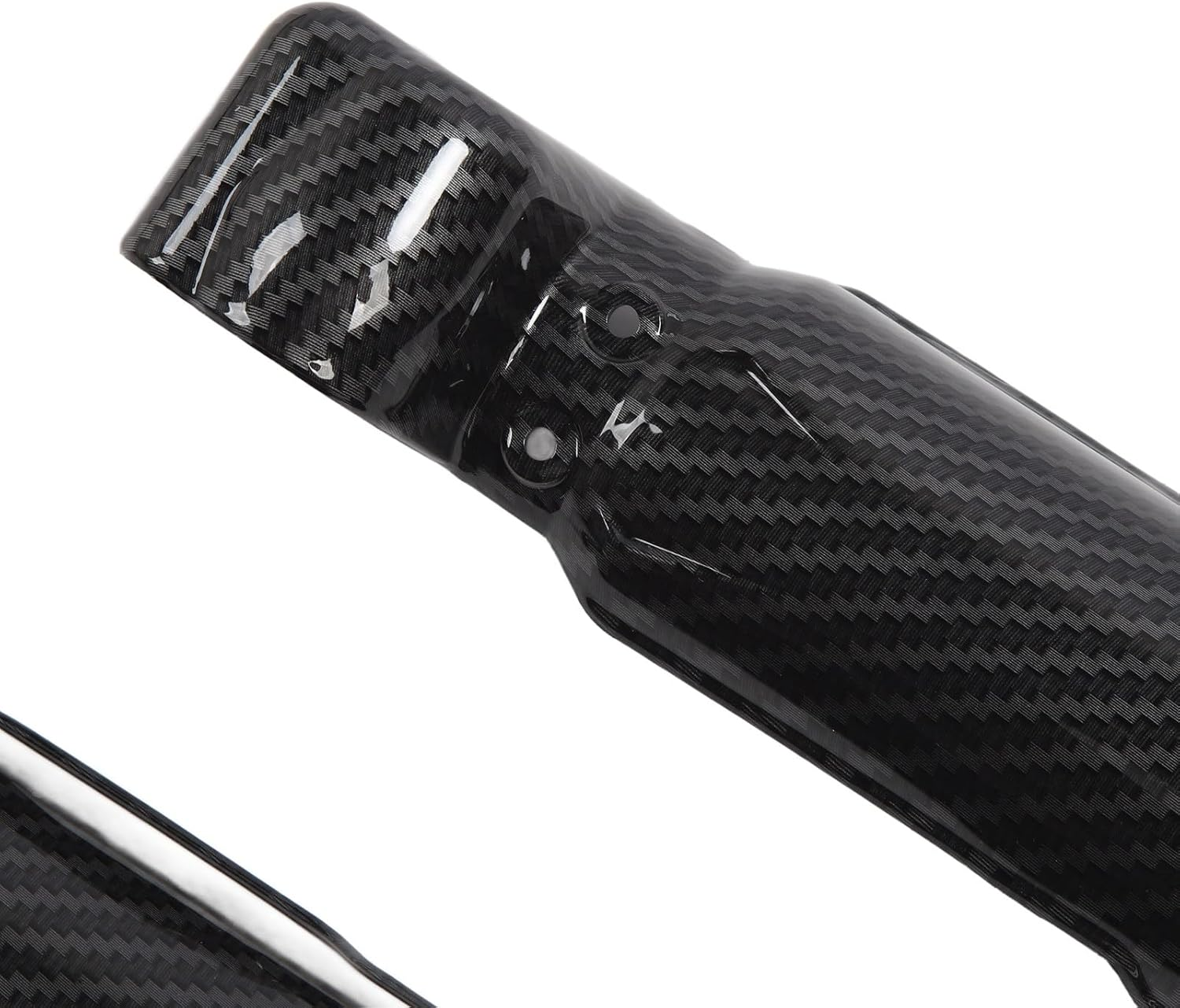 2PCS Shock Absorber Guard, Carbon Fiber Motocycle Fork Guard Protector, Front Fork Covers Replacement for Surron Light Bee X S image number 1