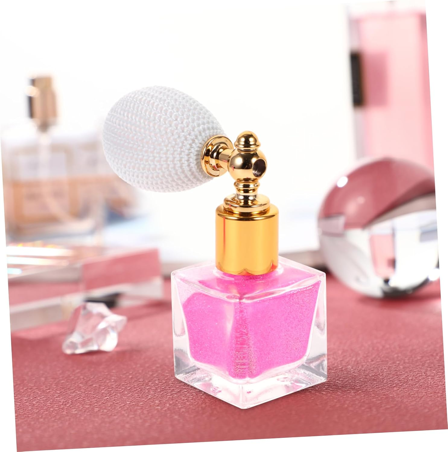 TOVINANNA 3 Sets Body Glitter Spray Makeup Shimmer Powder for Hair and Nail Glitter for Makeup and Shimmer Effects