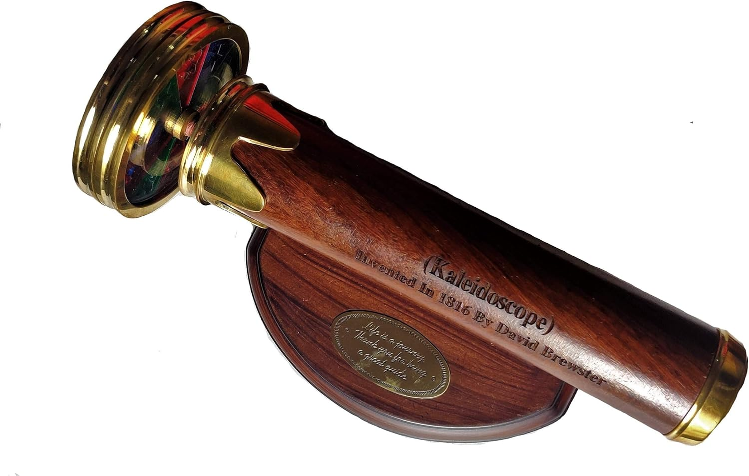 Castle Instruments Handmade 8 Inches Brass Working Kaleidoscope Best Birthday Children