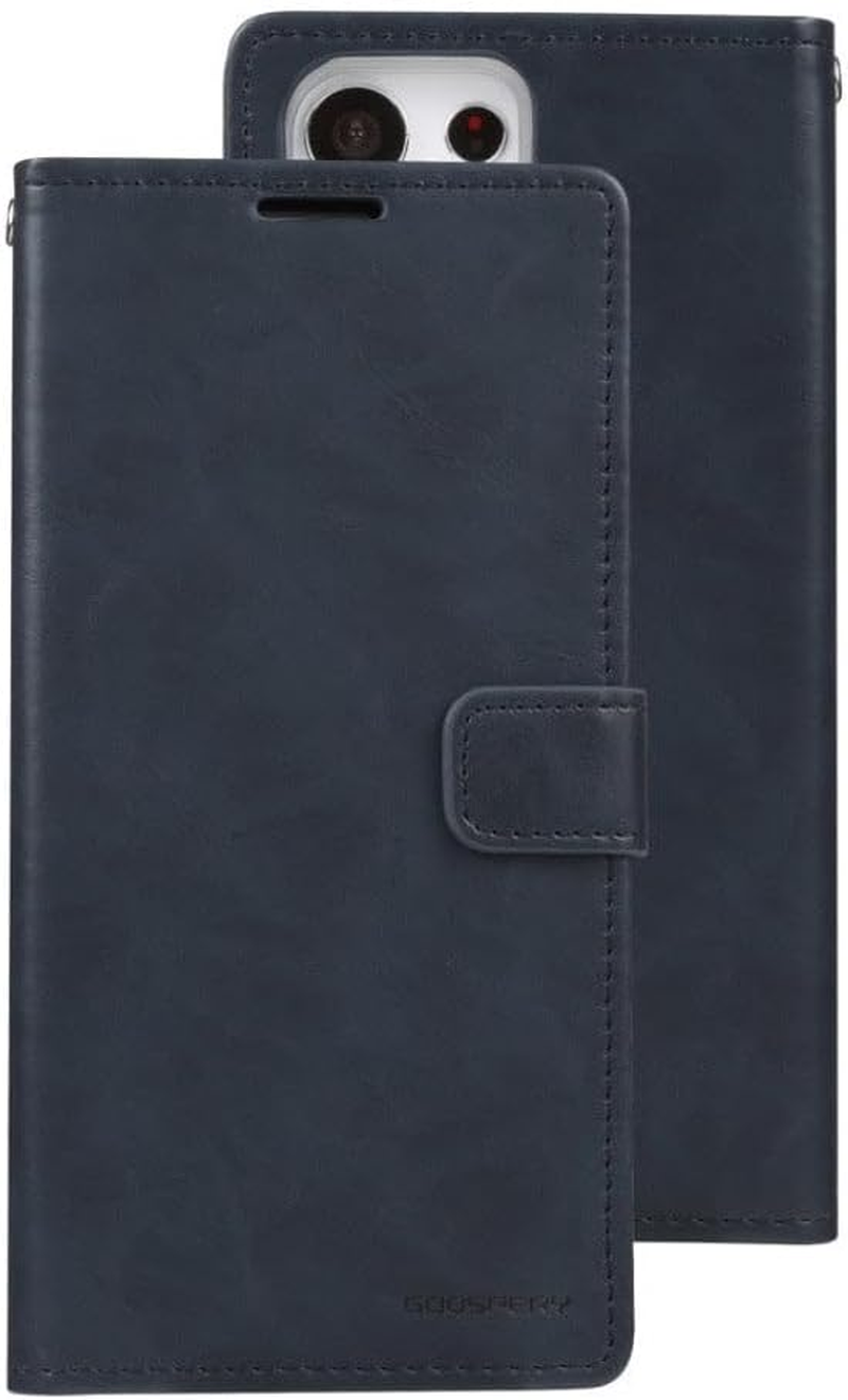 Protective Wallet Case for Samsung S23 from Goospery - Stylish and Functional, Black