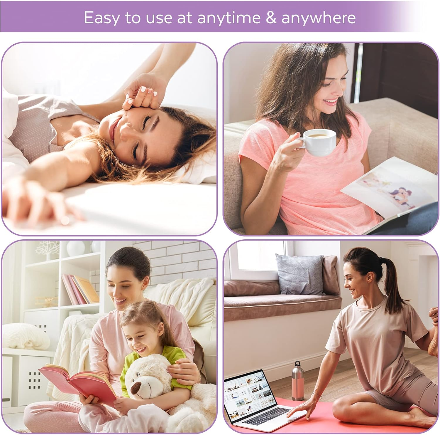 COSDAD Reusable Double Chin Reducer Chin Strap Face Slimming Strap Face Slimmer Shaper for Women,Breathable Comfortable V Line Lifting Mask,Innovative Lifting Technology,One Fits All,Purple image number 6