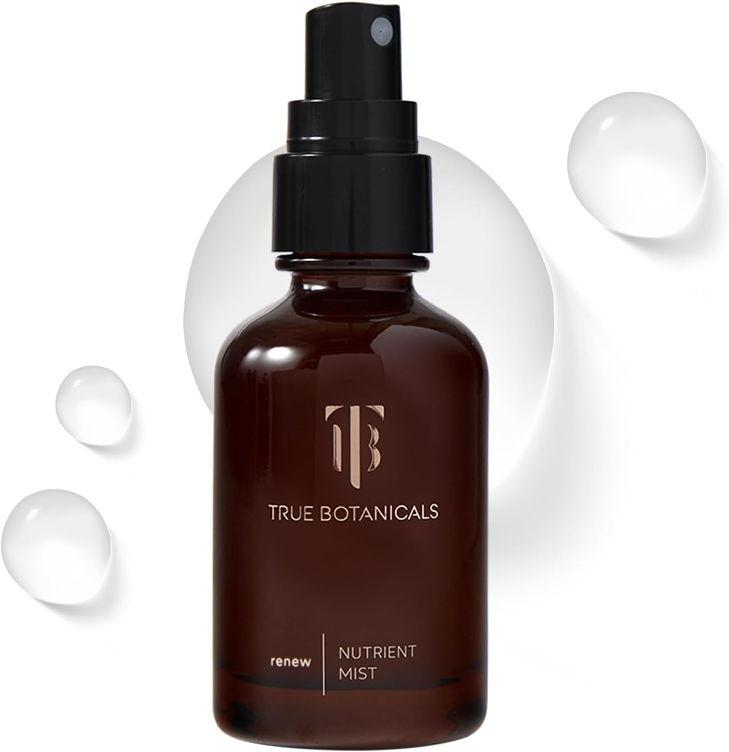 True Botanicals Renew Nutrient Mist | Deeply Hydrates & Refreshes on the Go |Dermatologist Tested, Non-Toxic, Hypoallergenic, Vegan, MADESAFE Certfied | (1.7 Oz | 50 Ml)
