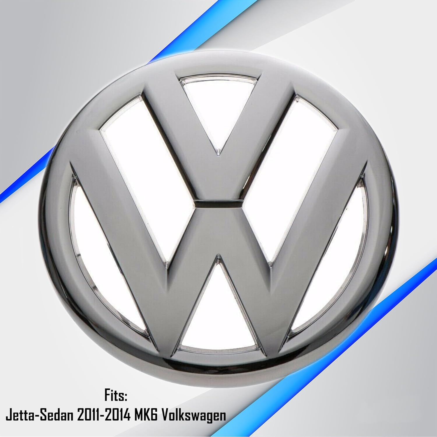 OEM VW Front Grille Emblem Jetta-Sedan 2011-2014 MK6 image number 1