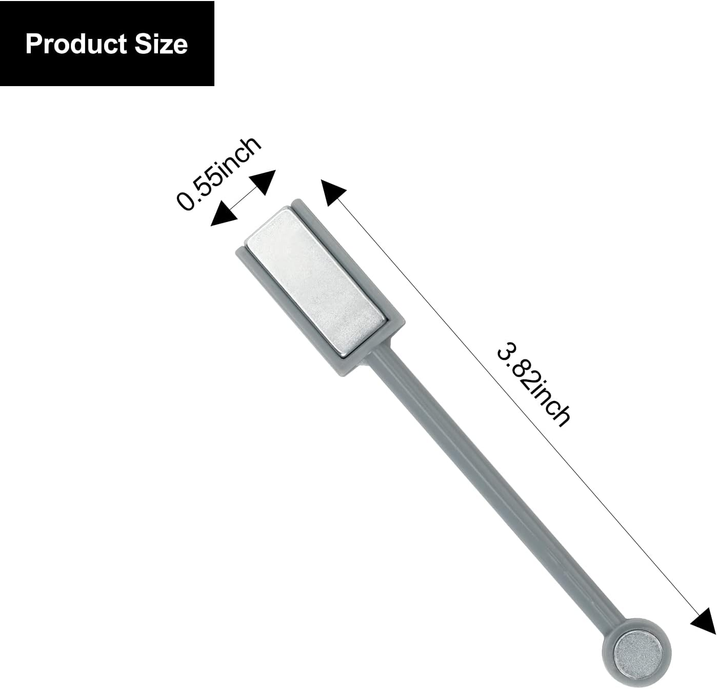 2Pcs Cat Eye Magnet for Nails 3D Cat Eye Magnet Strong Pen Dauble Head Cat Eye Magnet Stick Cat Eye Gel Nail Polish Nail Art Manicure Tool image number 1