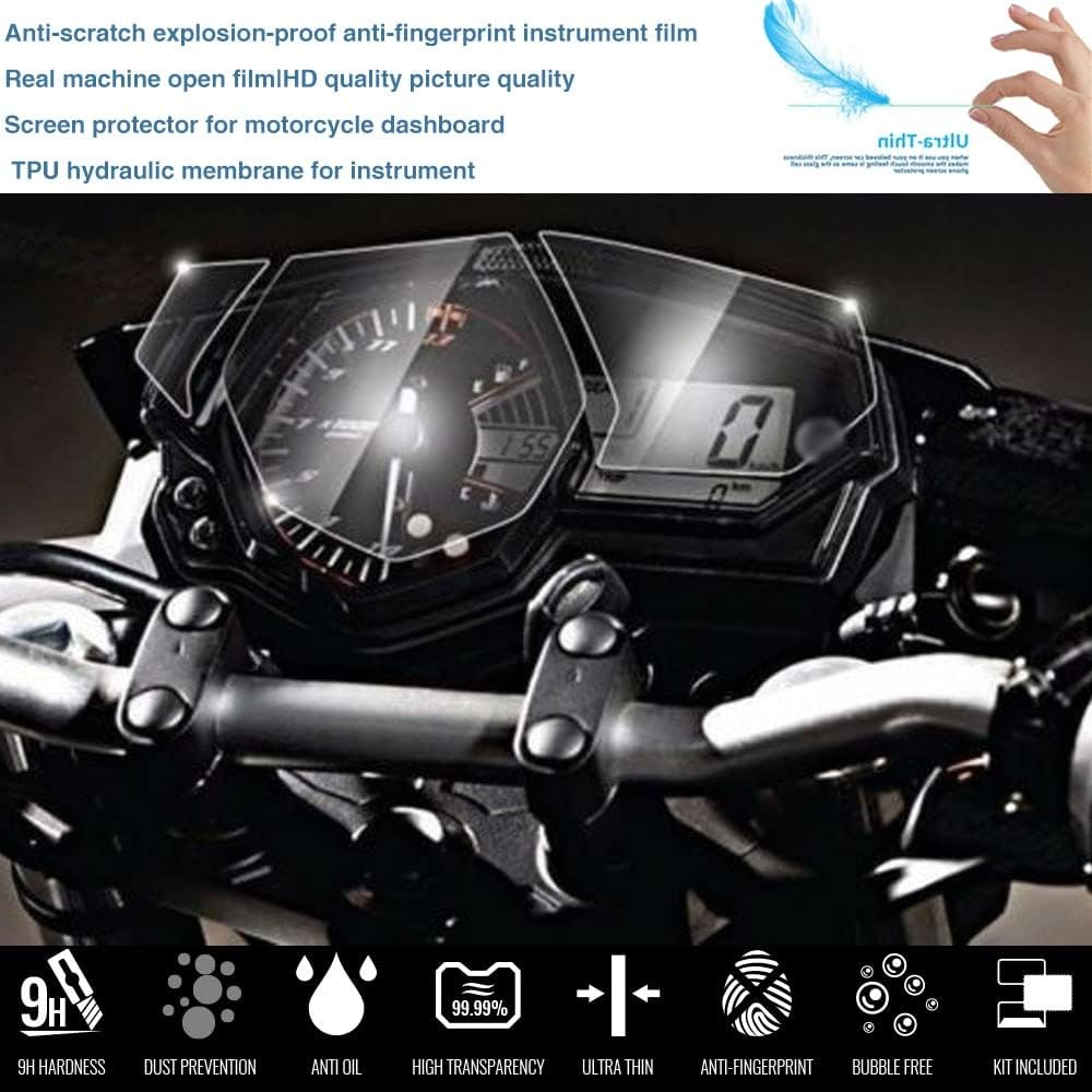 For YAMAHA YZF-R3 MT03 MT-03 YZFR3 2015 2016 2017 2018 Motorcycle Cluster Scratch Protection Film Screen Protector Accessories Cluster Screen Protection Film image number 1