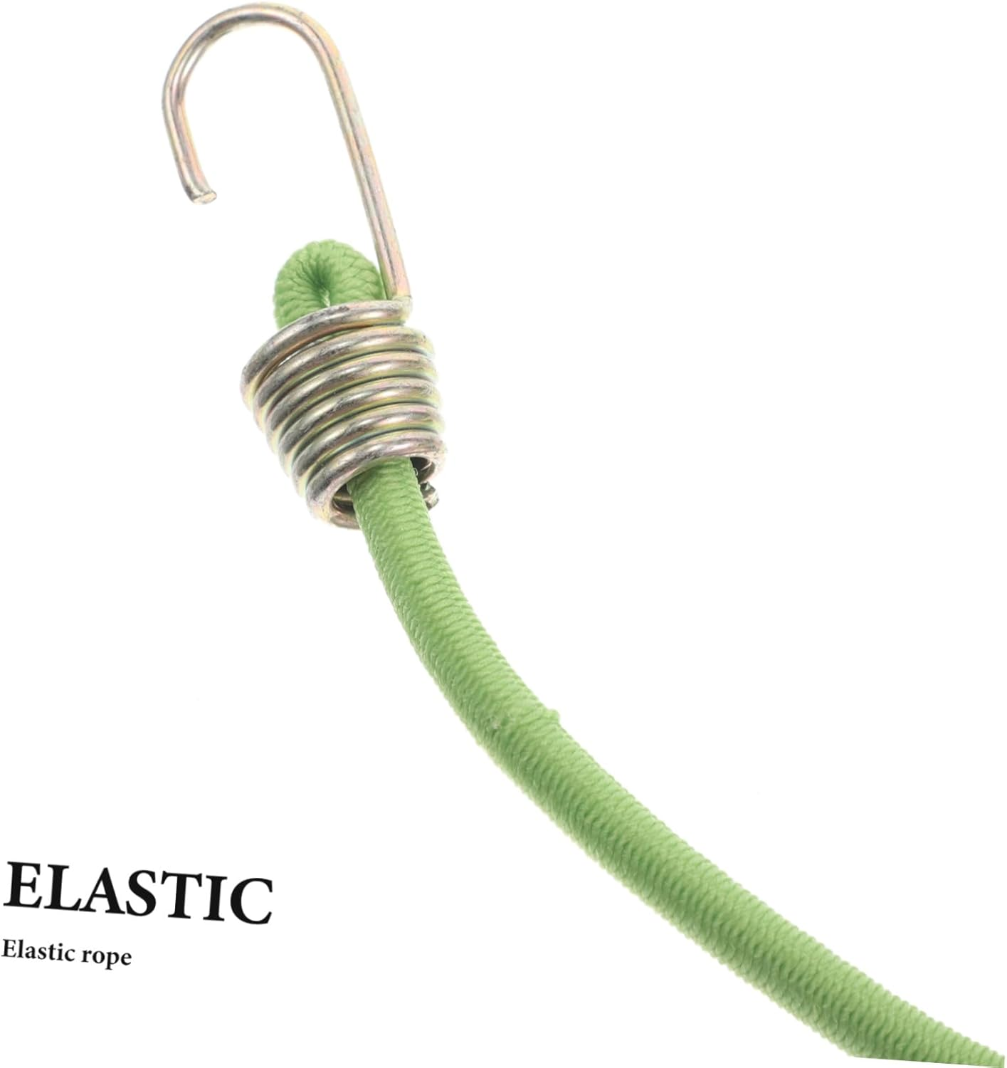 DIKACA 10Pcs Elastic Luggage Straps with Hooks Heavy Duty Fastener Cords for Suitcases Camping Outdoor Use Reusable Mini Travel Belts High Strength Binding image number 4