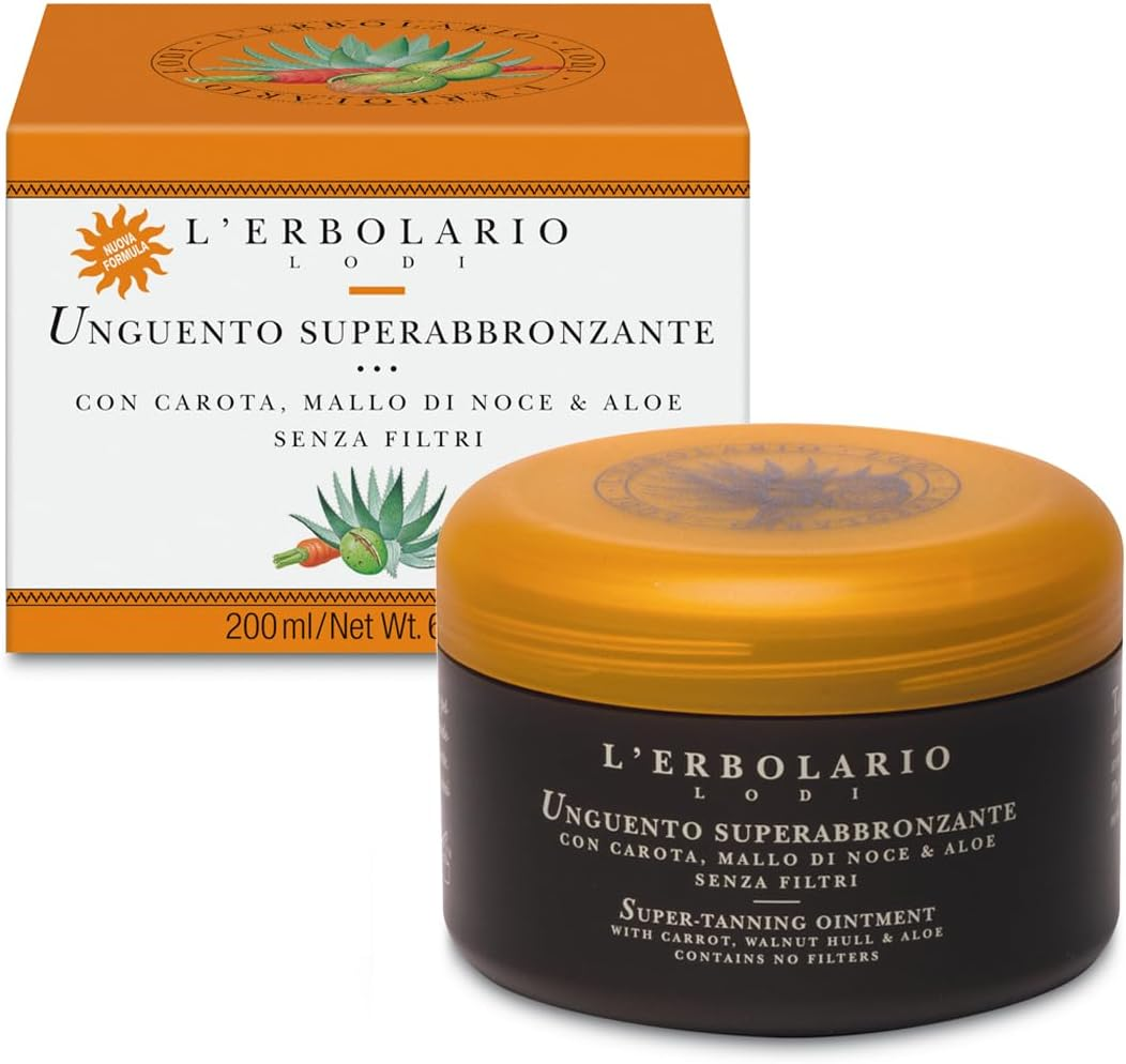 Super Tanning Ointment by Lerbolario for Unisex - 6.7 Oz Ointment image number 2