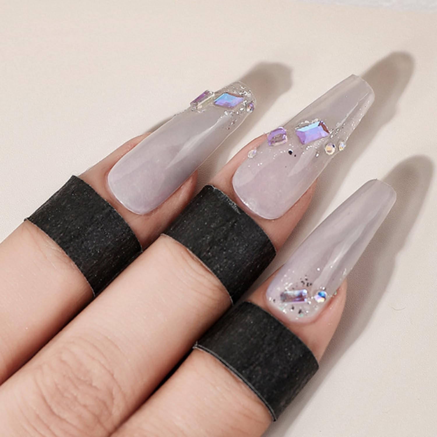 U V Tape for Nail: Nail Art Tips Guide Tapes for DIY Design Nail Tip, Nail Striping Tape Line Rolls Nail Art Decoration Sticker Manicure Tool