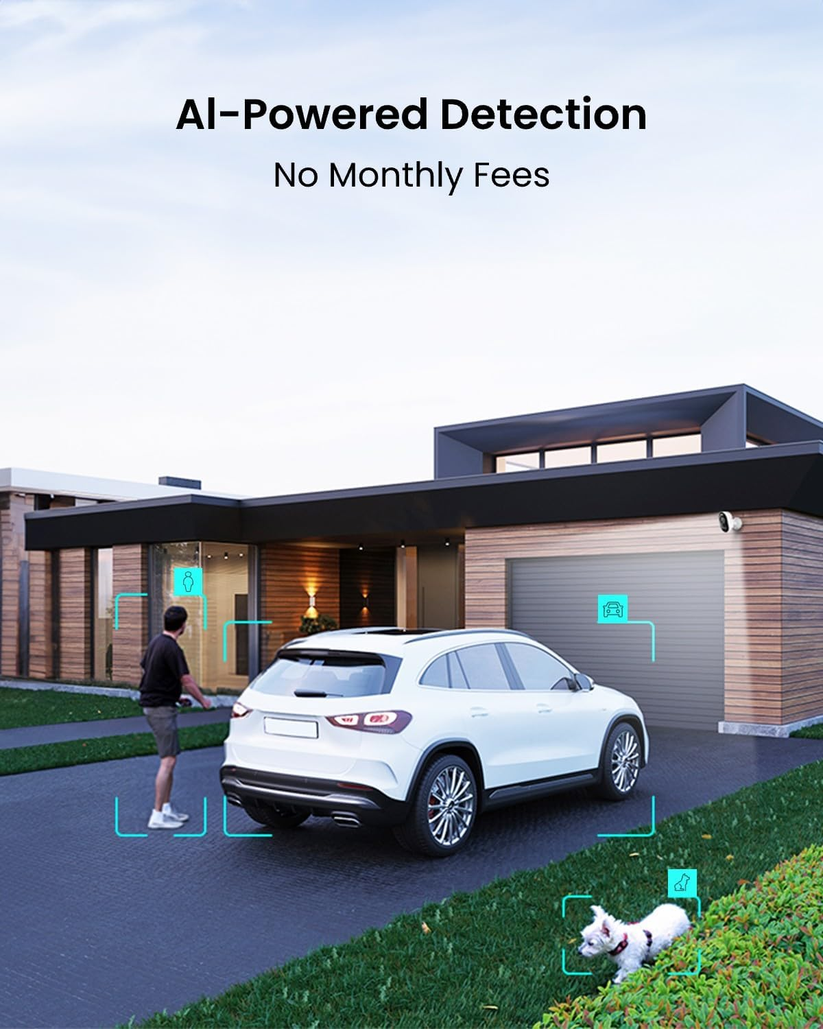 REOLINK 4K Security Wifi Camera Indoor/Outdoor, 8MP Wired & Wireless for Home Surveillance, Spotlight Color Night Vision, 5G/2.4Ghz, Smart Detection, IP65 Weatherproof, Local/Cloud Storage, Lumus Pro image number 5