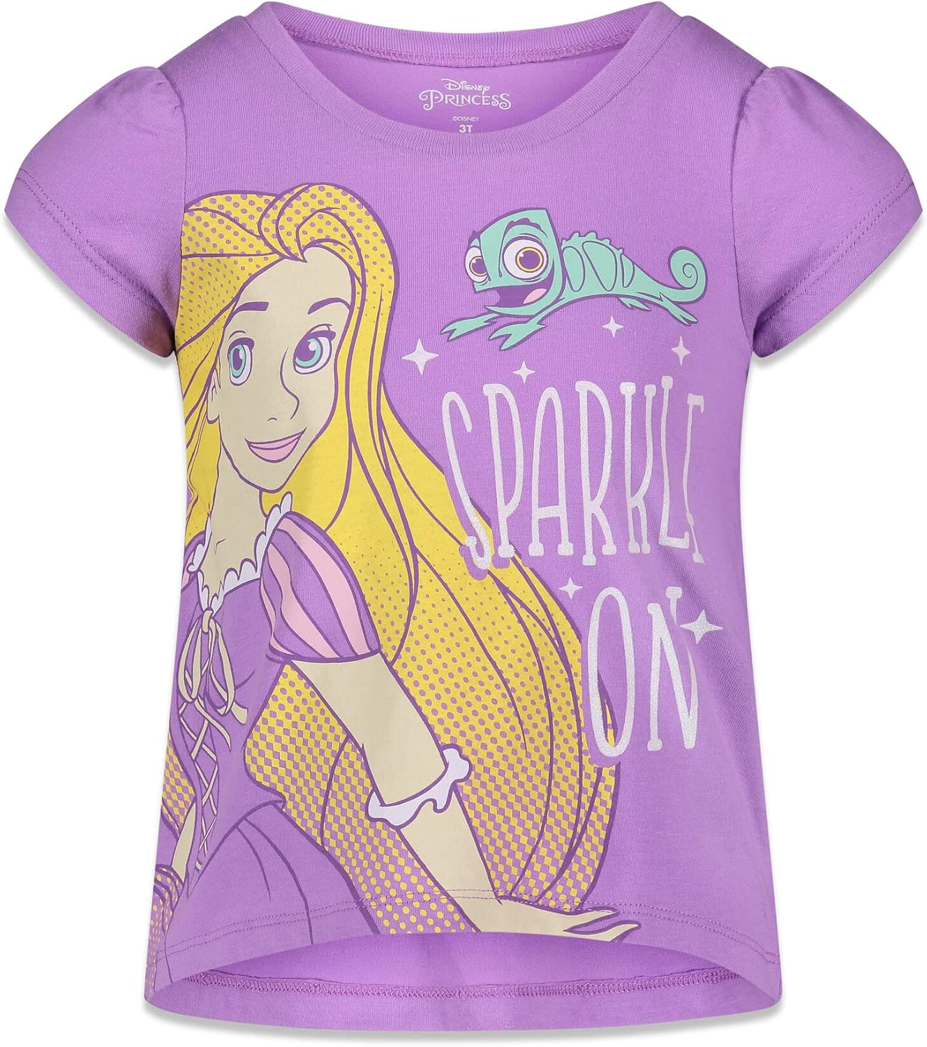 Disney Princess 4 Pack T-Shirts Infant to Big Kid