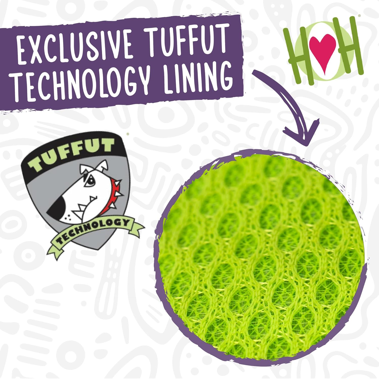 Hugglehounds Plush Corduroy Durable Squeaky Knottie, Dog Toy, Great Dog Toys for Aggressive Chewers, Fox, Large image number 7