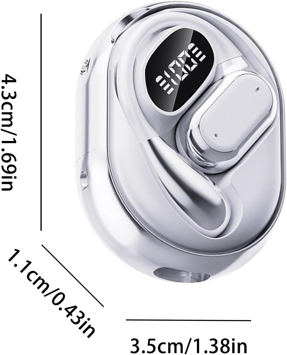 Translation Headphones | Noise Reduction Stereo Sound | AI Translation Earbuds Real Time Translator | for Office Home Business School Learning Sports Gym Outdoor Men Women image number 4