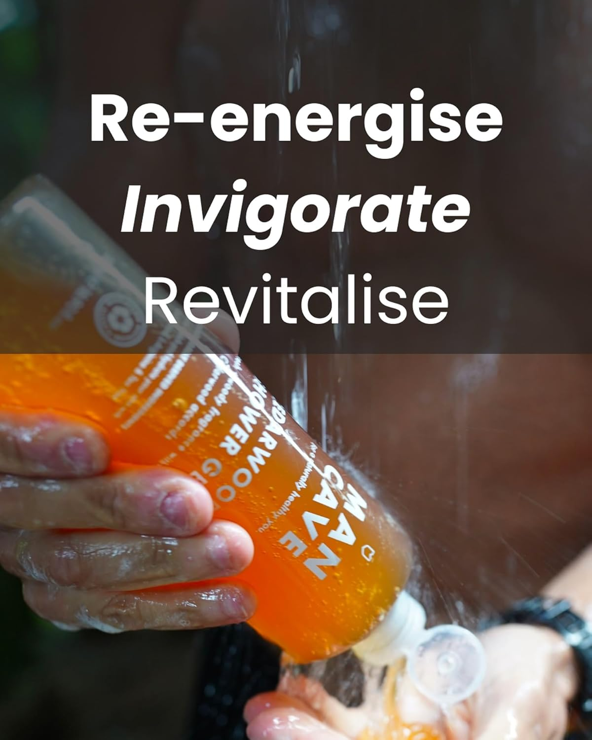 Mancave Cedarwood Shower Gel for Men, Fresh Woody Aroma with Eucalyptus and Pine Needle, Sulphate and Paraben Free, Natural, Vegan, Cruelty Free, 500 Ml image number 4