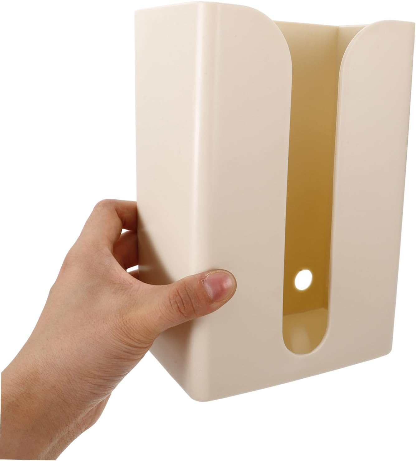 Wall-Mounted Tissue Box Tissue Holder Paper Towel Dispenser Box Modern Bathroom Accessory image number 5