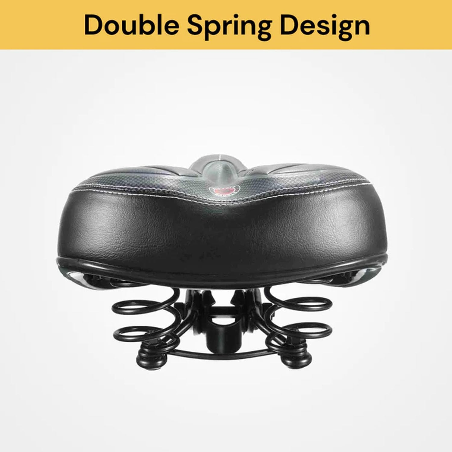 EZONEDEAL Bike Seat, Bicycle Seat, Mountain Bike Bicycle Saddle, Electric Bike Seat, Gym Exercise Spin Bike Seat, Kids Bike Seat, Road Bike Seat, Unisex Universal-Black image number 3