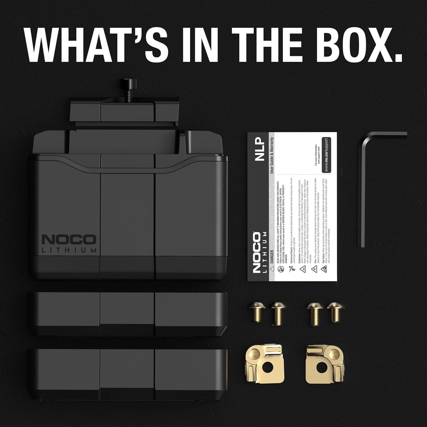 NOCO Lithium NLP5: Ultra-Light 12V Lithium Motorbike Battery &ndash; Group 5 &ndash; 2Ah &ndash; 250A Start Power &ndash; Intelligent BMS &ndash; UL Certified image number 5