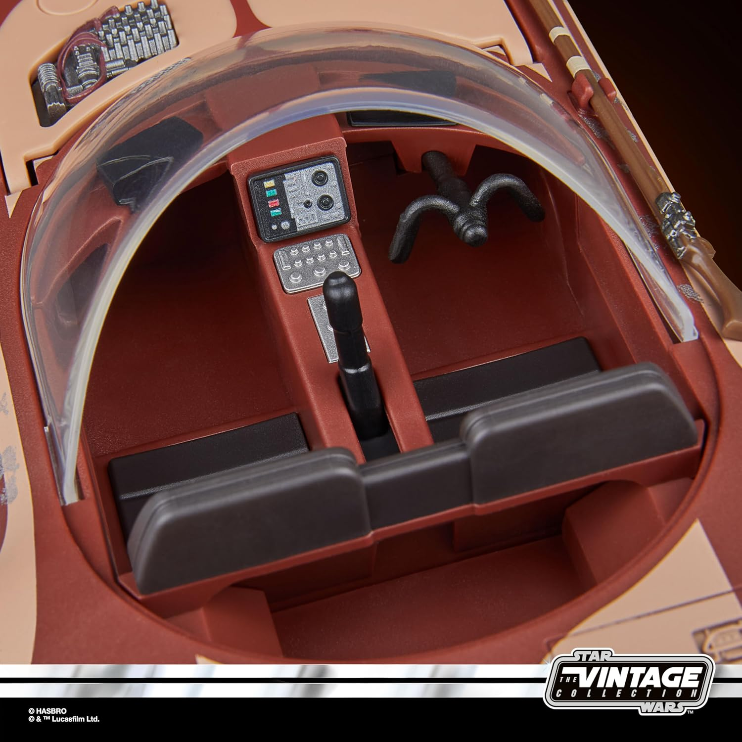 Star Wars the Vintage Collection Landspeeder & Luke Skywalker (Tatooine), Star Wars: a New Hope 3.75 Inch Collectible Action Figure & Vehicle image number 6