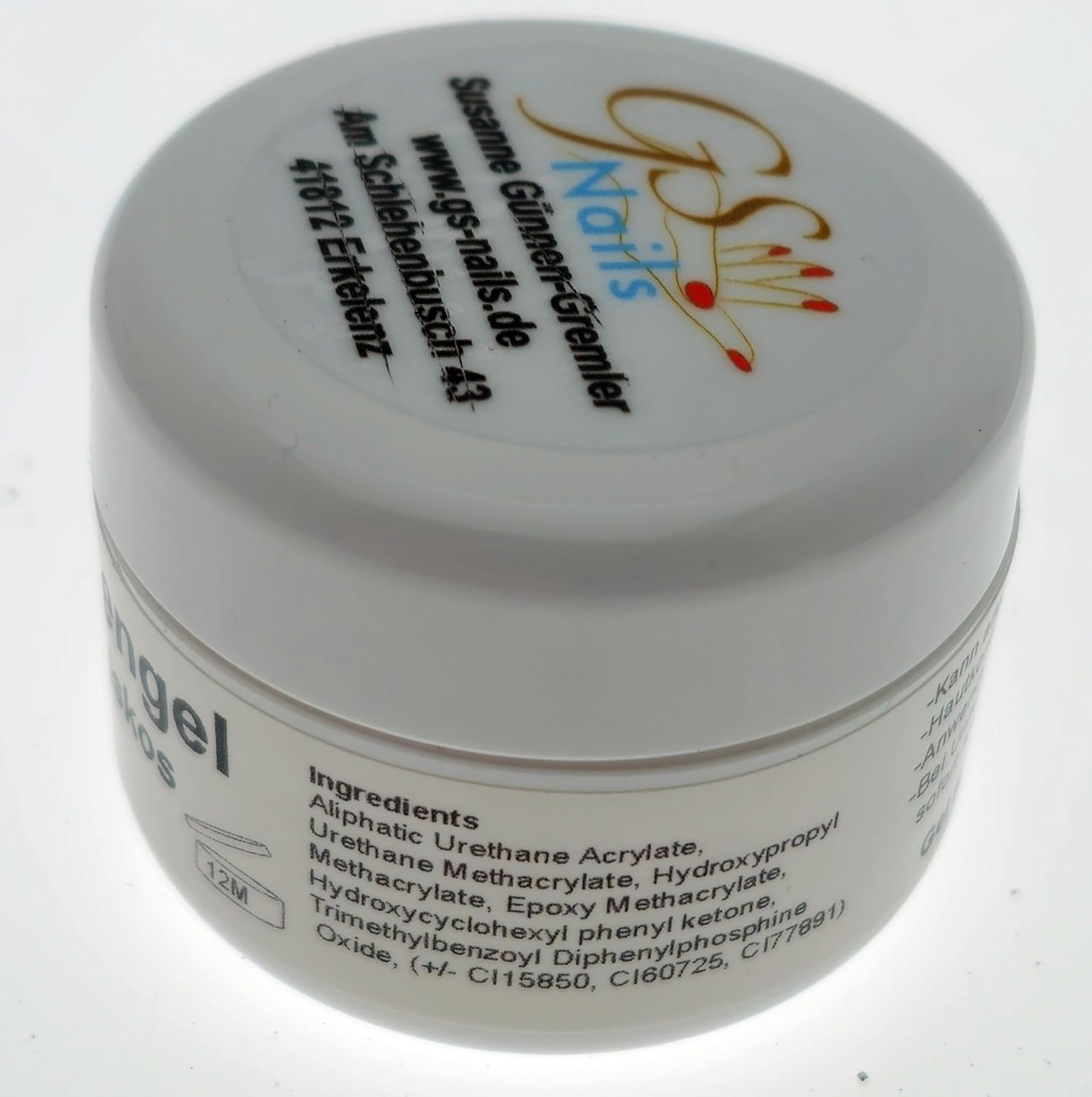 Gs-Nails Medium Viscosity 1-Phase UV Nail Gel for Nail Art & Nail Design - 3-In-1 Adhesive Gel, Builder Gel, Sealing Gel - Cover Gel (15 Ml) image number 3