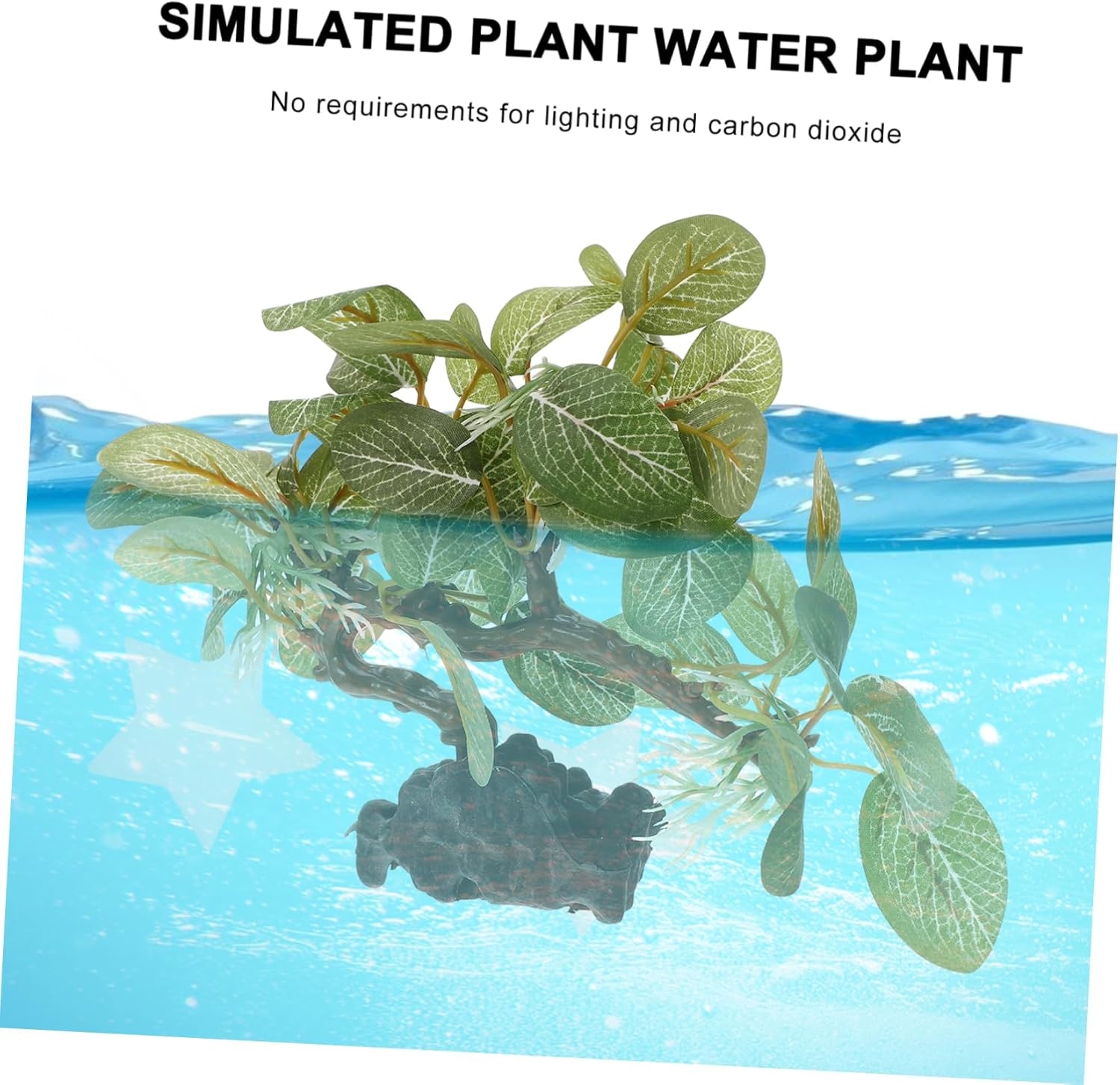 Angoily Artificial Fish Tank Plants Vibrant Aquarium Decor for Realistic Landscape for Aquariums and Terrariums Lifelike Design Pet Play and Hiding Spaces image number 5