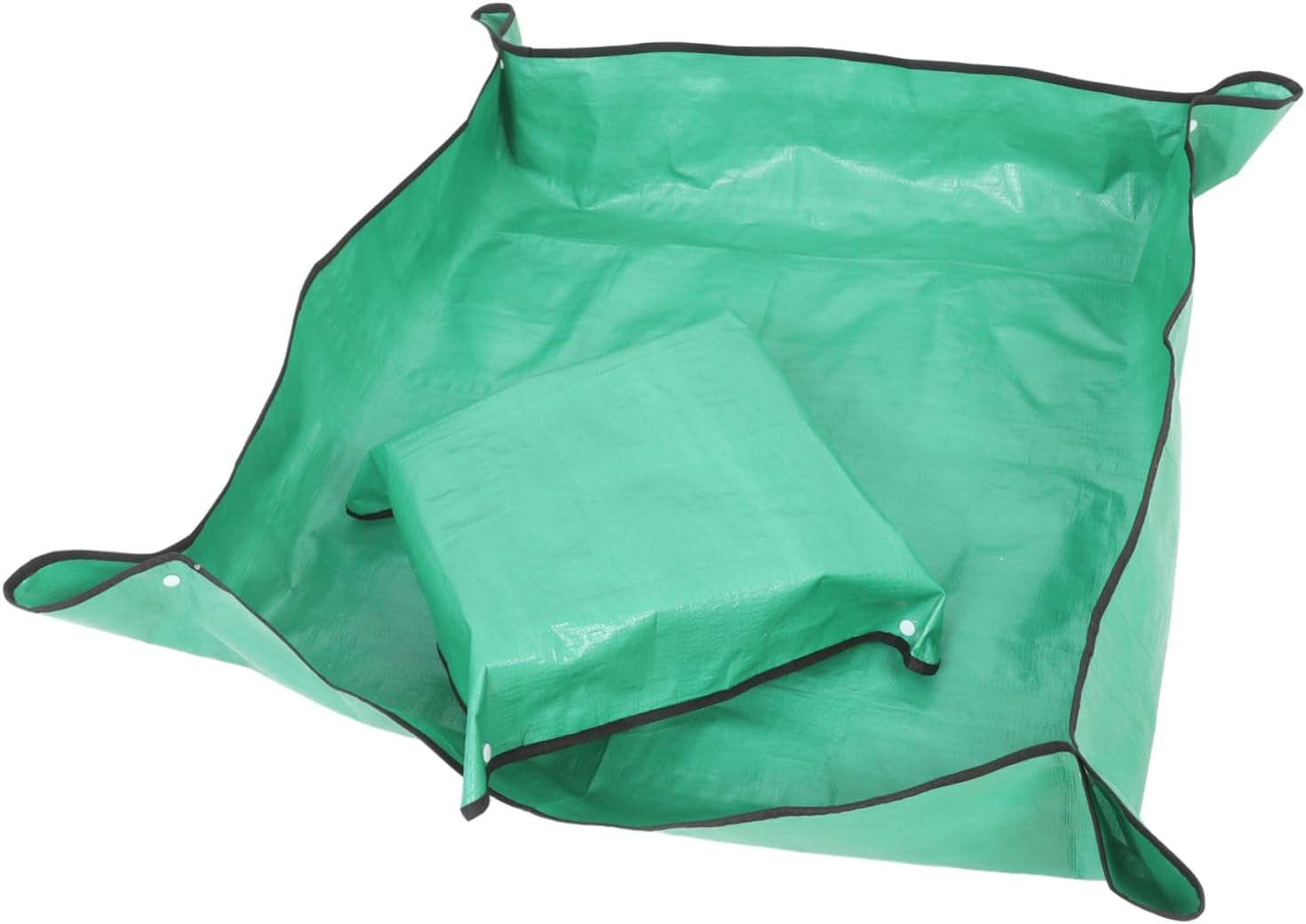 MOBUTOFU 2Pcs Versatile Square Plant Mat Foldable Easy Clean for Indoor Outdoor Gardening image number 4