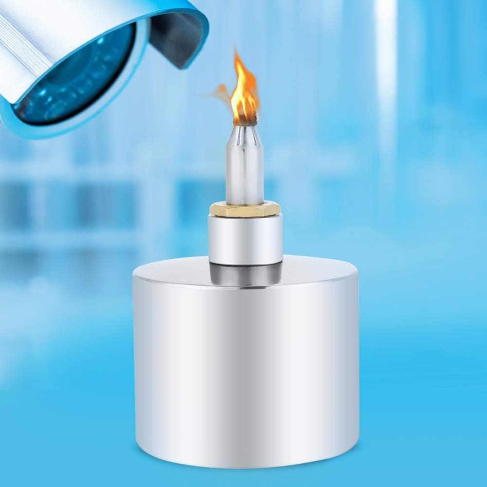 Alcohol Lamp, Thickened Alcohol Lamp Wick, Laboratory 304 Stainless Steel for Dental for Laboratory