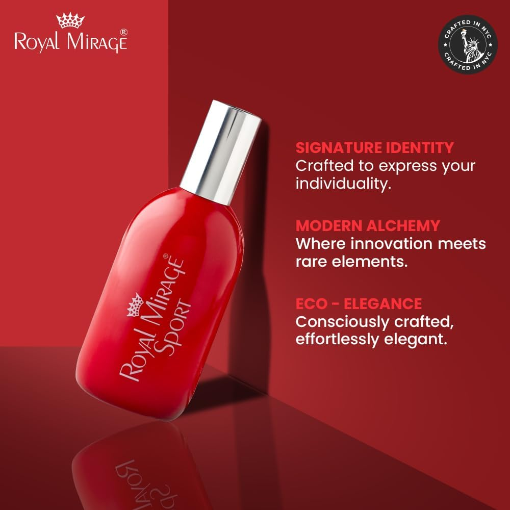 Royal Mirage Sport Eau De Cologne Spray for Unisex 120 Ml image number 1