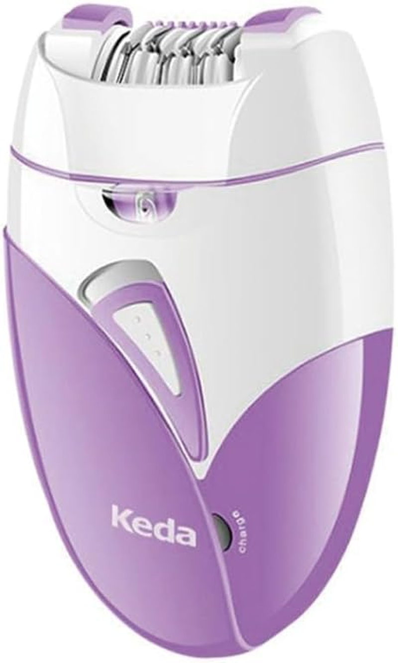 Epilator for Women,Painless Hair Removal Device,Electric Rechargeable Shaver,Hair Removal Device,Facial Hair Remover for Womenlong-Lasting Smooth Skin，Electric Hair Remover for Face Legs Arms Armpit Bikini（Purple） image number 1
