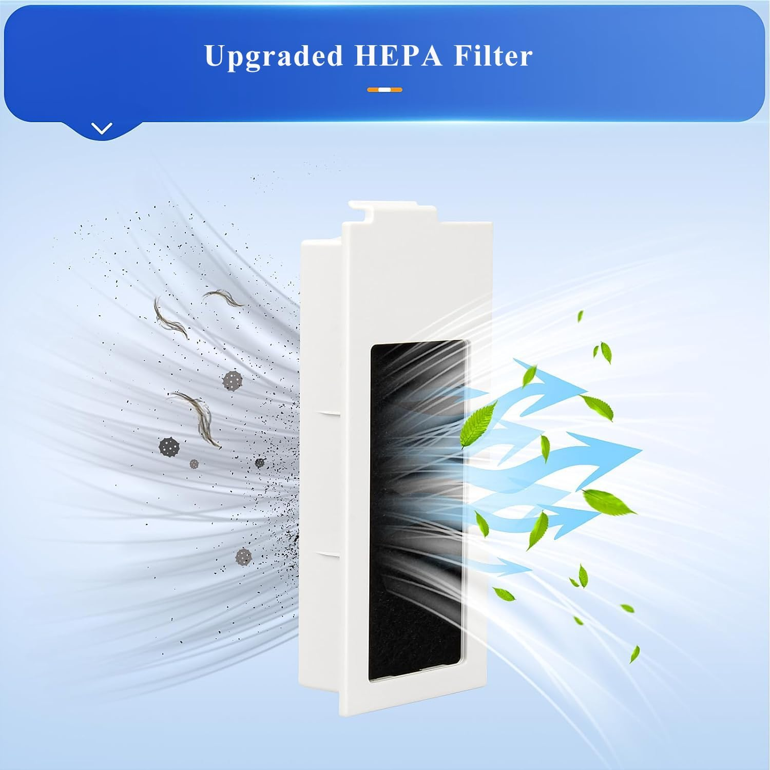 Bibemorol Replacement Parts for ECOVACS Deebot T20 Omni/Max/Pro,Ecovacs T20E T20 Max Vacuum Cleaner Accessories Kit, 1*Main Brush+ 4*Hepa Filters+ 6*Mop Pads+ 6*Vacuum Bags+ 6*Side Brushs