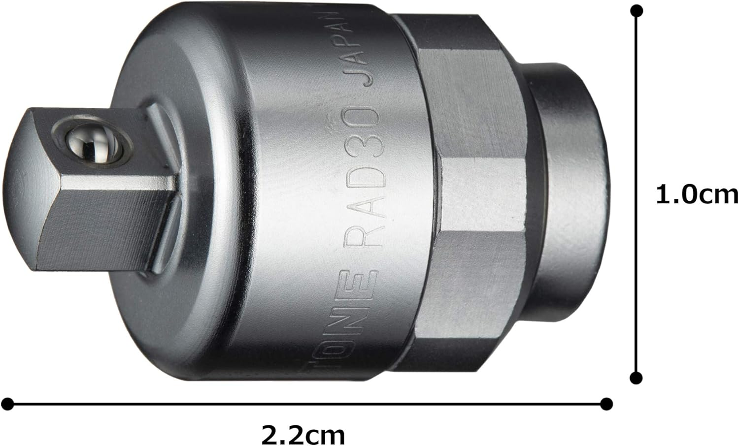 TONE RAD30 Ratchet Adapter, 3/8 Inch (9.5 Mm) Drive image number 5