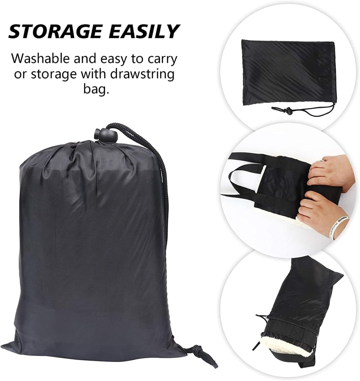 Dog Lift Harness, Dog Sling for Rear Legs, Heavy Duty Dog Lift Harness for Large Dogs, Hip and ACL Brace for Elderly Dogs image number 3