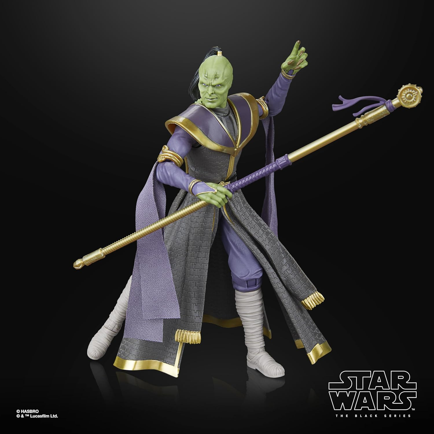 Star Wars the Black Series Prince Xizor, Star Wars: Shadows of the Empire Premium Collectible 6 Inch Action Figure image number 2