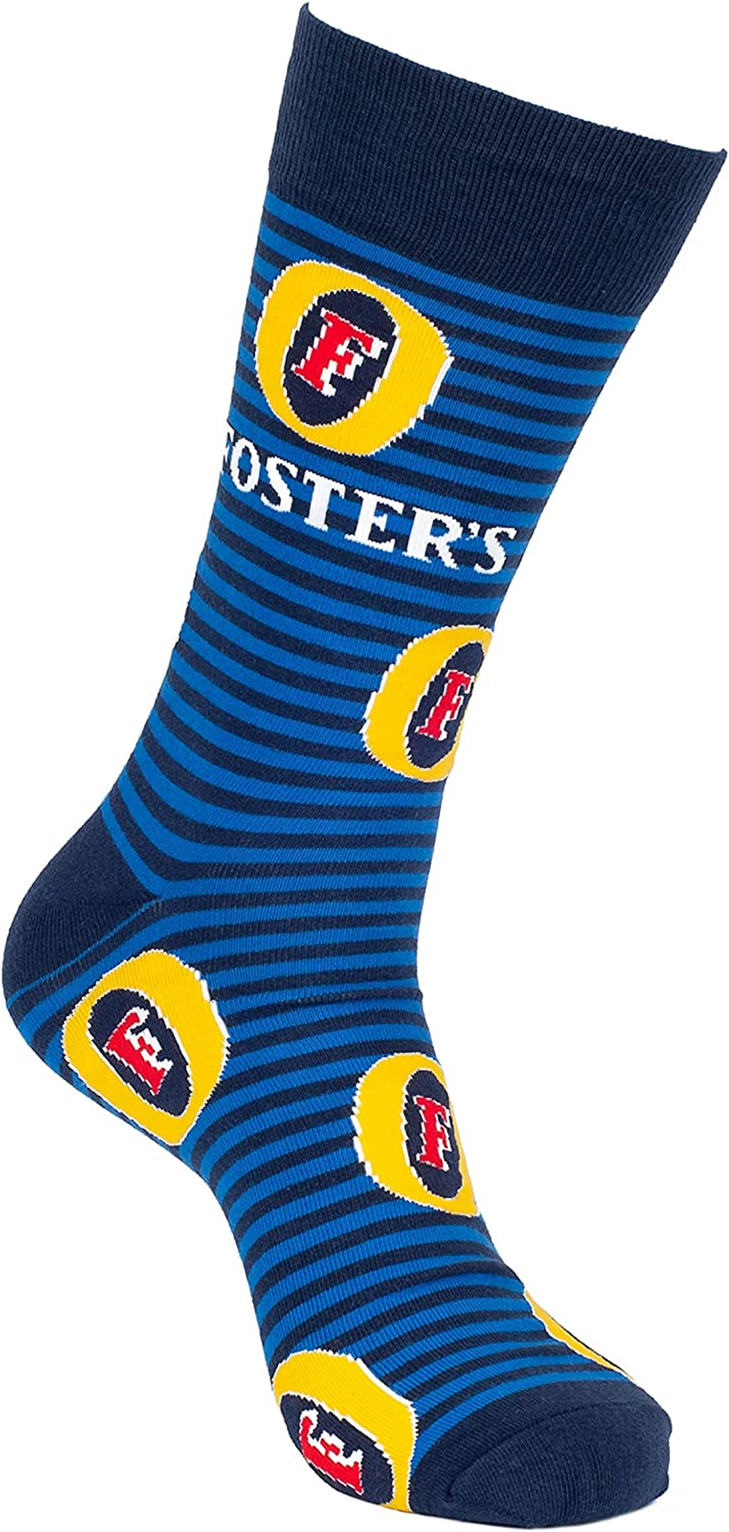 Unisex Fosters Fine Stripe Socks image number 1