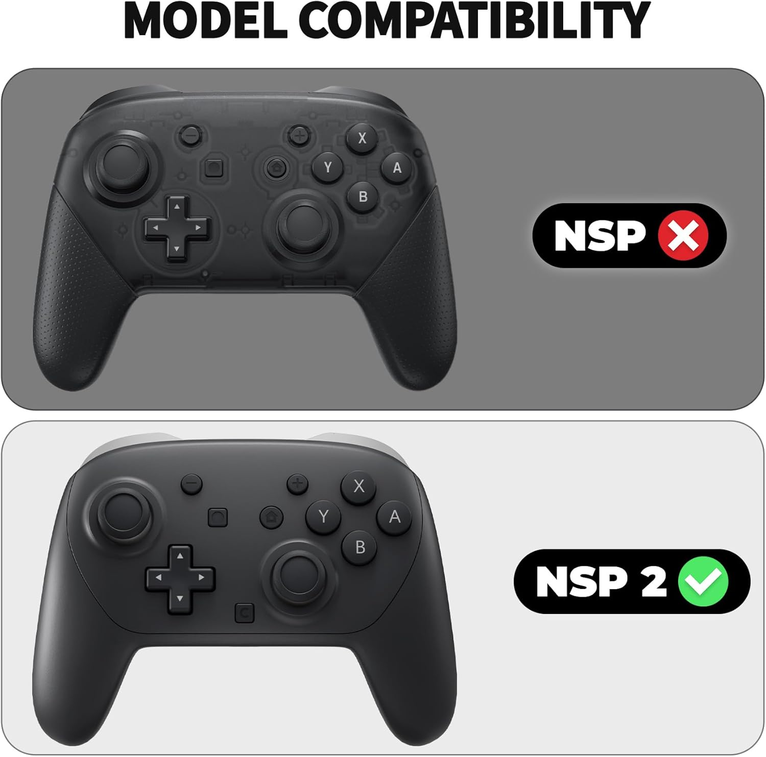 Playvital for Nintendo Switch 2 Pro Controller Silicone Cover &ndash; Samurai Edition Protective Skin Case for Switch 2 Pro Controller with Back Button Caps & Thumb Grips & Stickers - Cherry Blossoms Pink image number 4