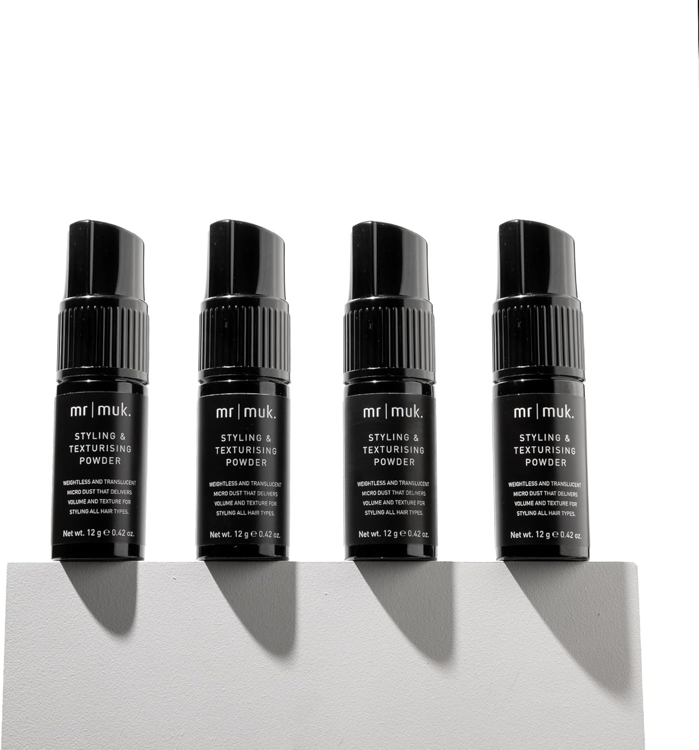 Mr Muk Styling & Texturising Powder, Ultra-Lightweight Matte Finish Hair Powder for Instant Lift, Volume and Texture, Residue-Free, Precision Pump, Flexible Hold, Compatible with All Hair Types, 12 G image number 3