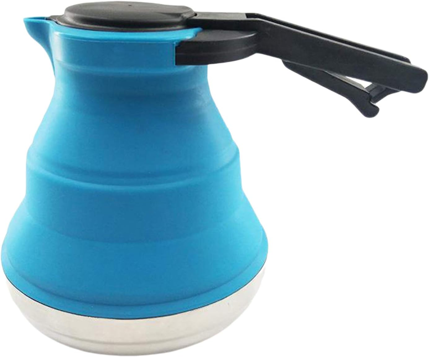 Camping Collapsible Kettle Teapot Coffee Pot Indoor and Outdoor Camping Hiking Picnic Sports for Backpacking Induction Cooker Kitchen Cookware image number 6