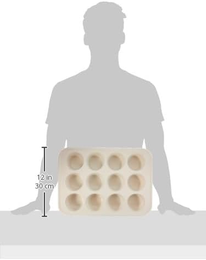 Greenlife Bakeware Healthy Ceramic Nonstick, 12 Cup Muffin and Cupcake Baking Pan, Pfas-Free, Pink image number 3