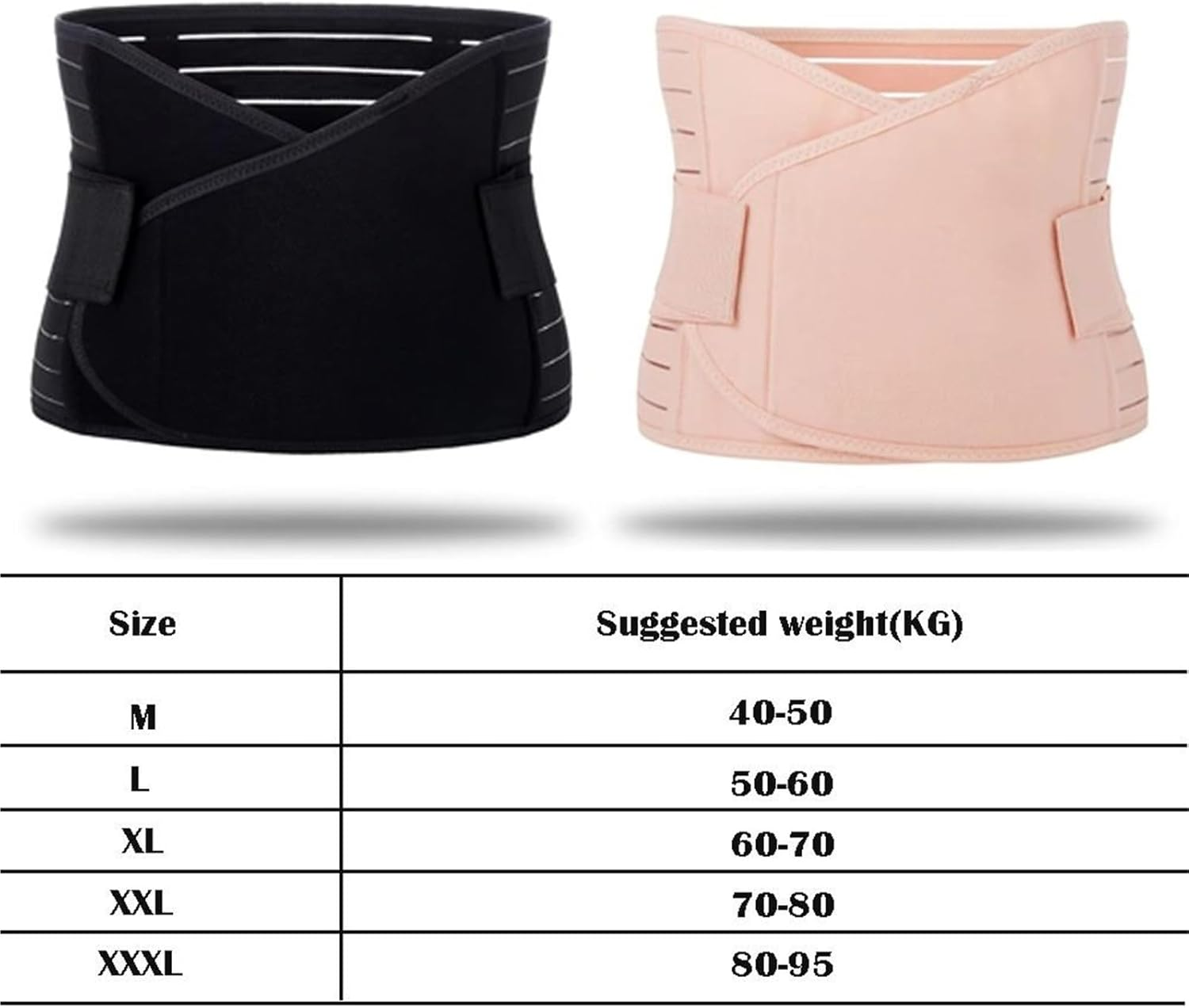 Memory Soft Rubber Bone Corset for Postpartum Recovery, Adjustable Breathable Belly Belt Wrap with High Fit Body Shaper image number 2