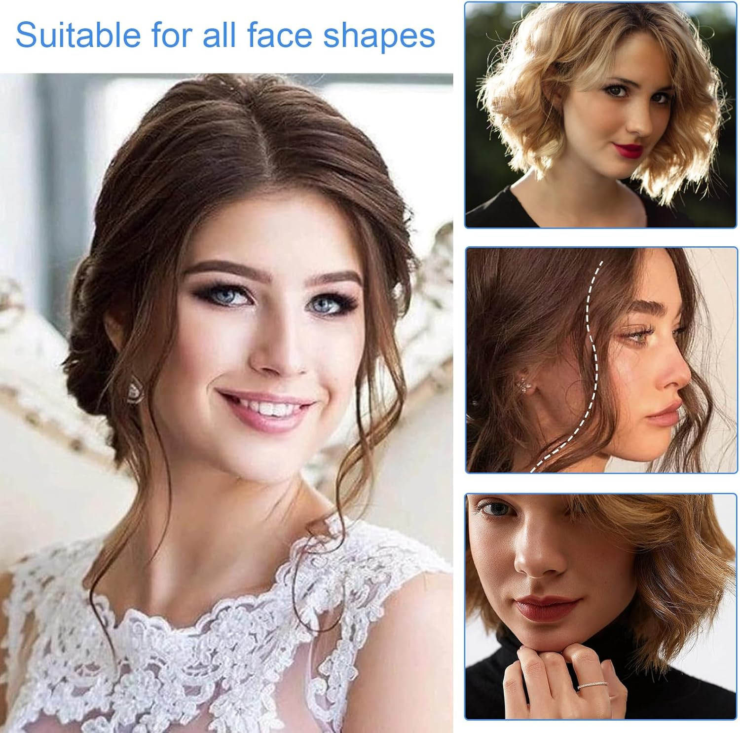 DHWEKU 20 Pieces Small Perm Rollers, Perm Set, Small Hair Rollers for Women, Curlers Short Hair for Natural Hair, Long Short Hair Styling Tool image number 5